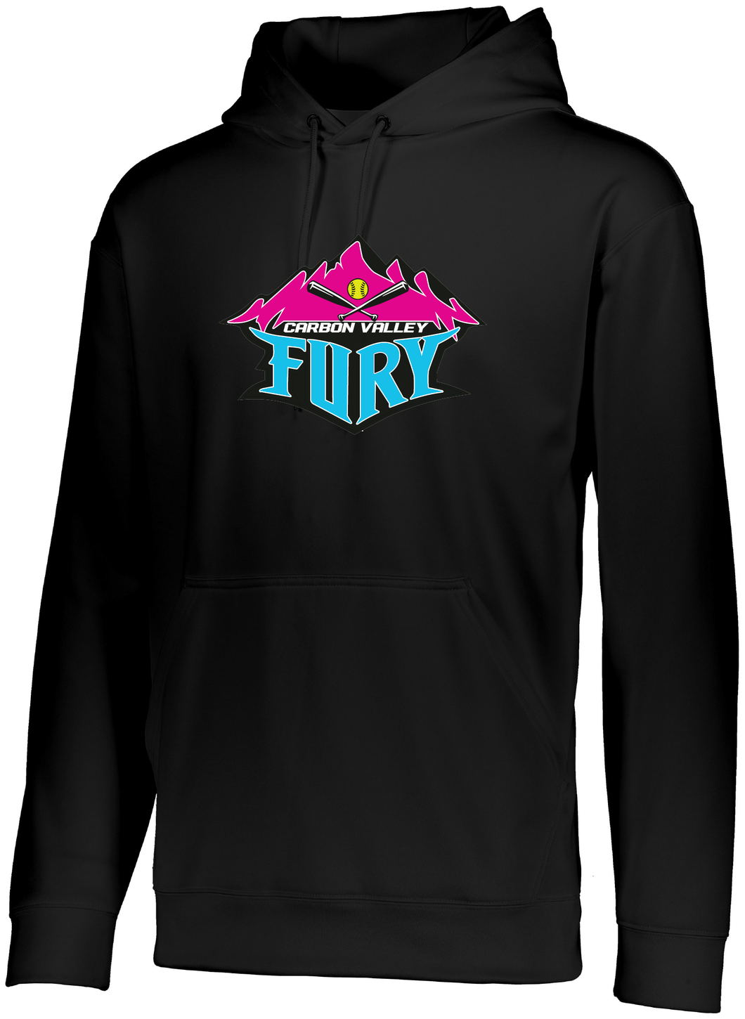 Personalized Fury Adult Hooded Sweatshirt