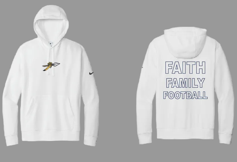 Faith Family Football Nike Pullover Hoodie