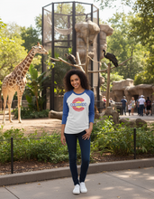 Retro- Unisex Raglan Tee