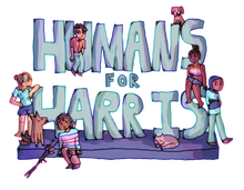 Humans for Harris- Ladies cut