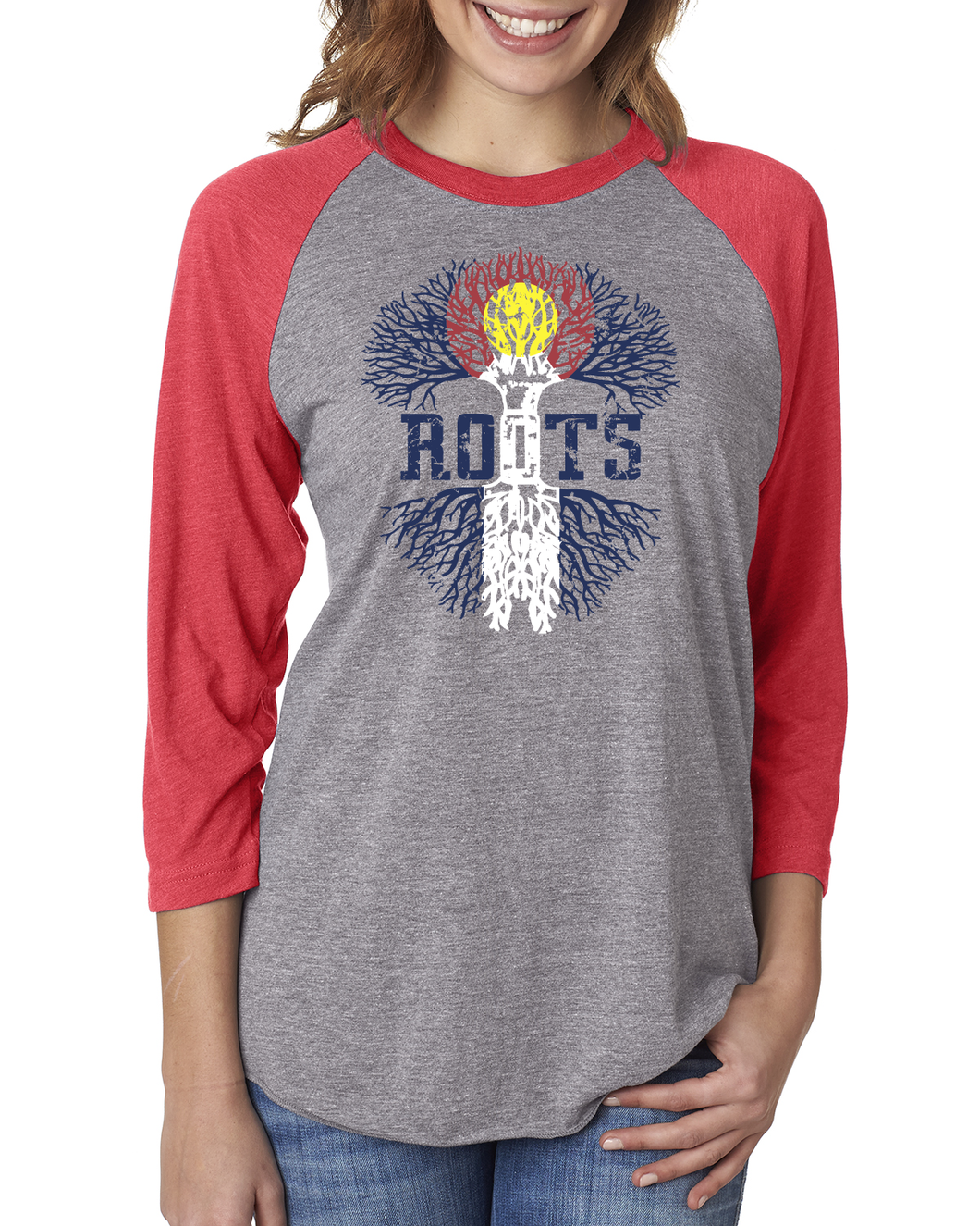 Roots- Baseball Tee