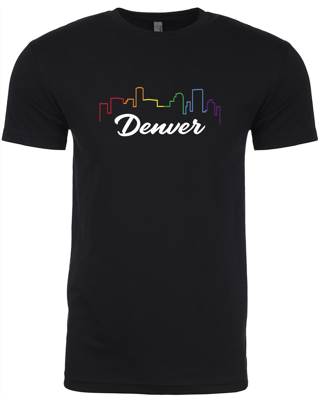 Denver Skyline- Unisex T-shirt