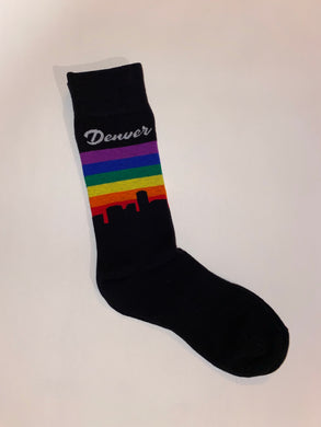 Denver Skyline Crew Socks